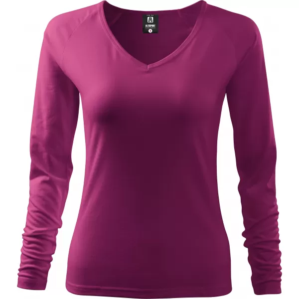  Damen-T-Shirt mit langen Ärmeln ALTISPORT NoPrint NP/ALW721 FUCHSIE 