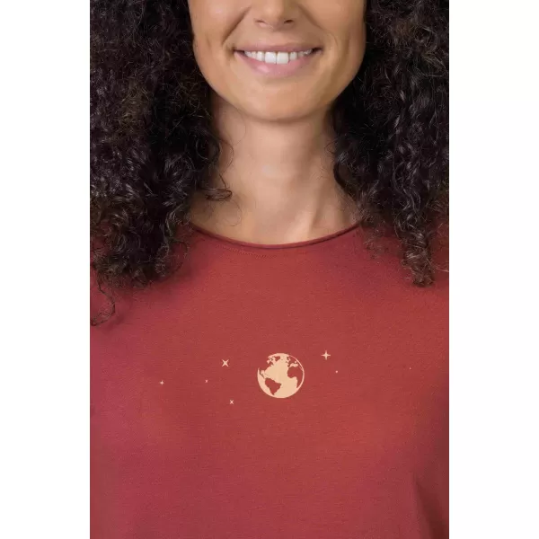  Damen-T-Shirt HANNAH EDITH MARSALA 