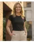 Funktions-T-Shirt für Damen ALTISPORT NoPrint NP/ALW041 SCHWARZ