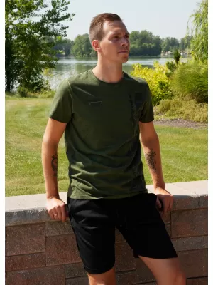 Herren-T-Shirt ALTISPORT CALISTO MILITÄR