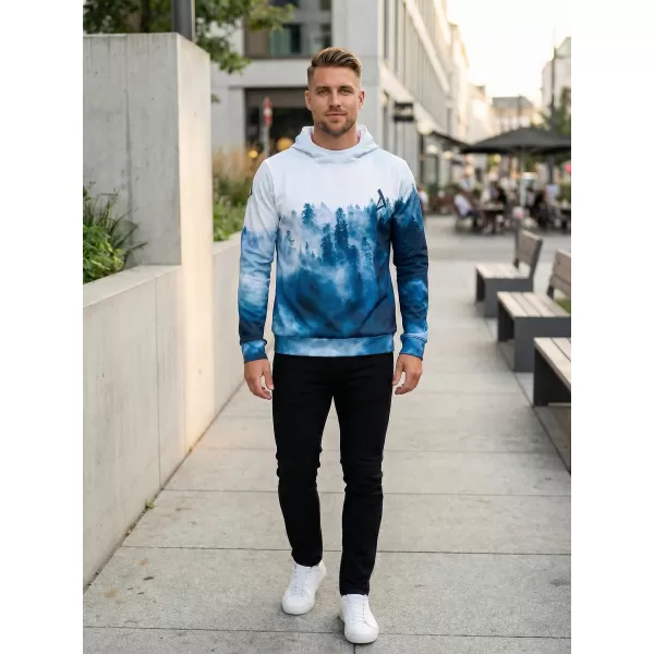  Hochwertiges Funktions-Sweatshirt für Herren ALTISPORT VOJ/ALM030MI01 BLAU 