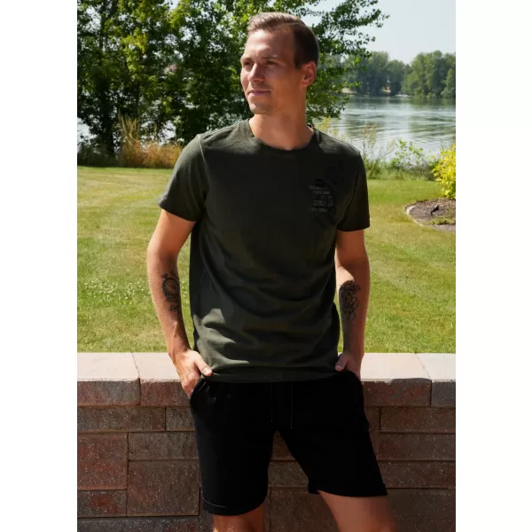  Herren-T-Shirt ALTISPORT CLARK KHAKI 