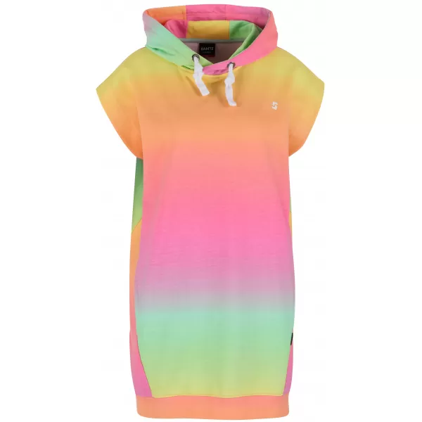  Damen-Sweatshirt mit kurzen Ärmeln SAM 73 MABEL WM 792 BUNT 