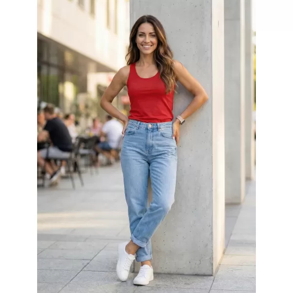  Funktions-Tanktop für Damen ALTISPORT NoPrint NP/ALW761 ROT 