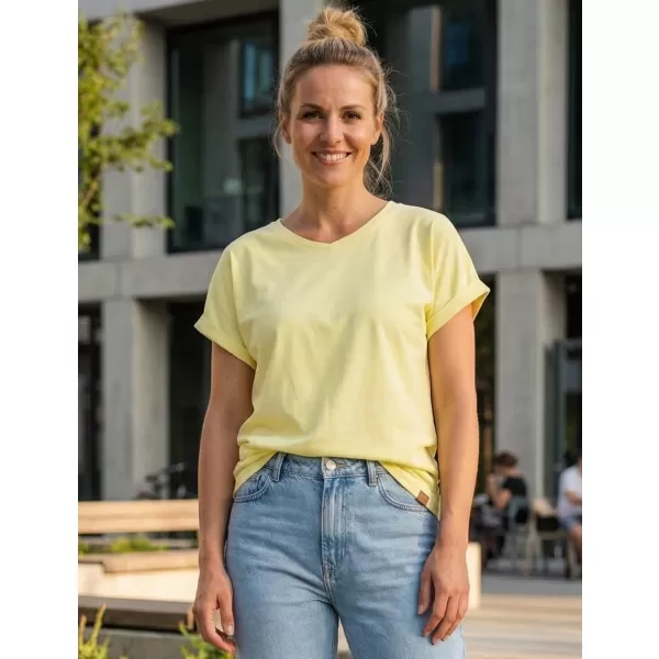  Damen-T-Shirt SAM 73 CAROLINA WT 908 HELLGELB 
