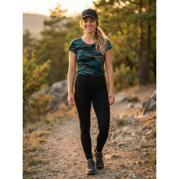  Damen-T-Shirt ALTISPORT NoPrint NP/ALW22C TARNUNG/BENZIN 
