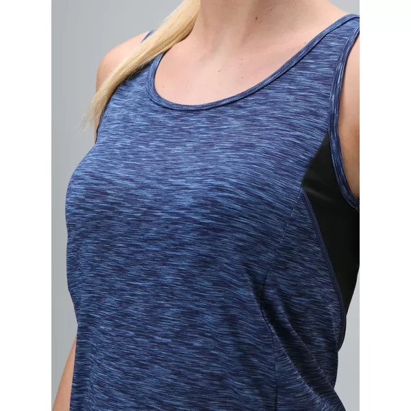  Damen-Tanktop LOAP MANDARA TLW2403 BLAU 