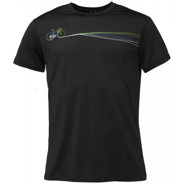  Herren-T-Shirt LOAP MYDAR TLM2403 SCHWARZ 