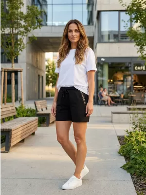 Damen-Shorts ALTISPORT CISSY DUNKELBLAU
