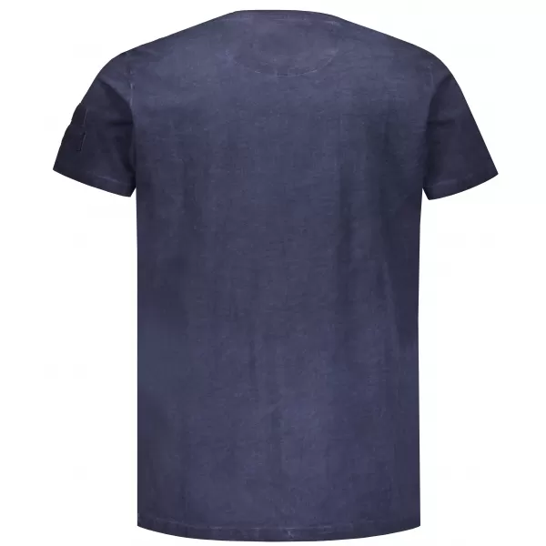  Herren-T-Shirt KIXMI SALEM DUNKELBLAU 