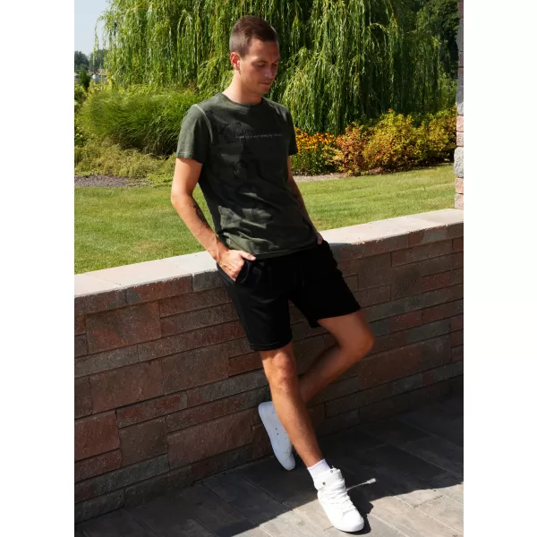  Herren-T-Shirt KIXMI SANDER KHAKI 
