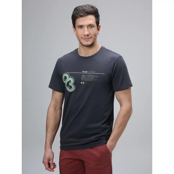  Herren-T-Shirt LOAP BESNUR CLM2417 DUNKELBLAU 