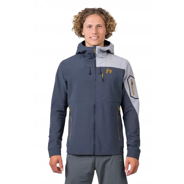  Herrenjacke HANNAH AREN HOODY TUSCHE/HAIFISCHHAUT 