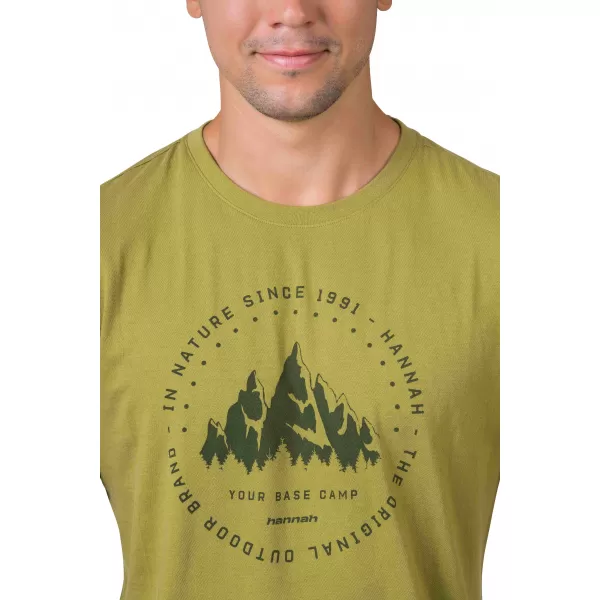  Herren-T-Shirt HANNAH GREG GRÜNE OLIVEN 