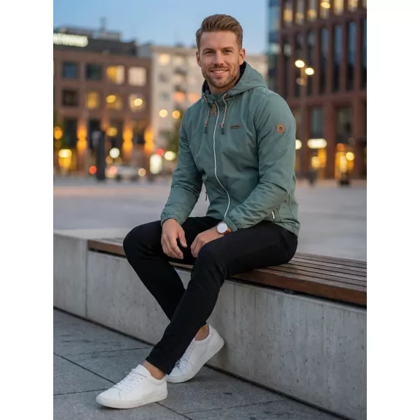  Herrenjacke ALTISPORT CARLEY GRAU GRÜN 