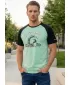 Herren-T-Shirt SAM 73 ESTEBAN MT 841 BASILIKUM