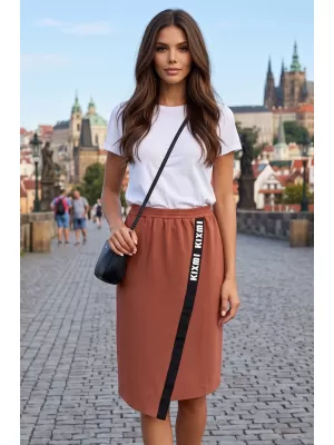 Damenrock KIXMI SIBILA BRAUN