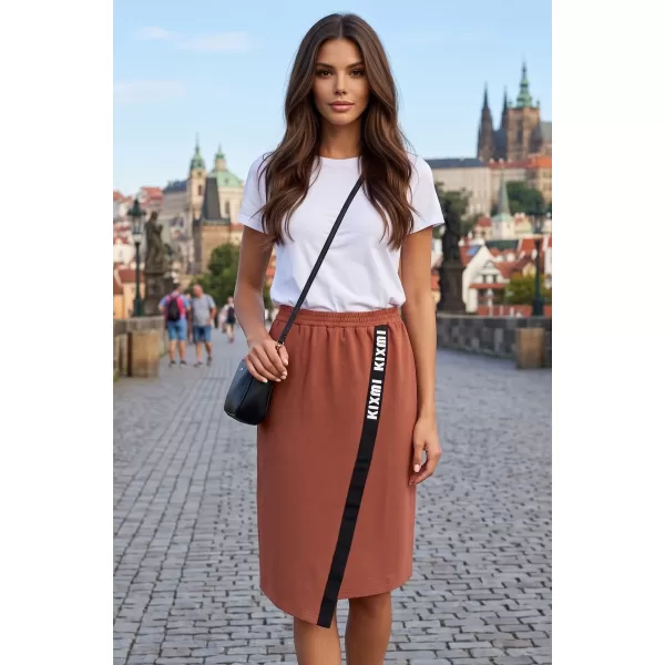  Damenrock KIXMI SIBILA BRAUN 