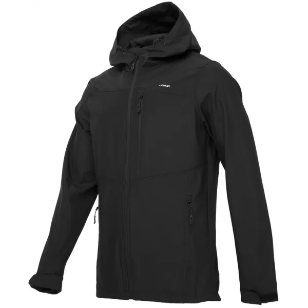  Herren-Softshelljacke LOAP LADAN SFM2401 SCHWARZ 