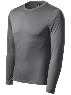 Herren-Funktions-T-Shirt mit langen Ärmeln ALTISPORT NoPrint NP/ALM861 STAHLGRAU