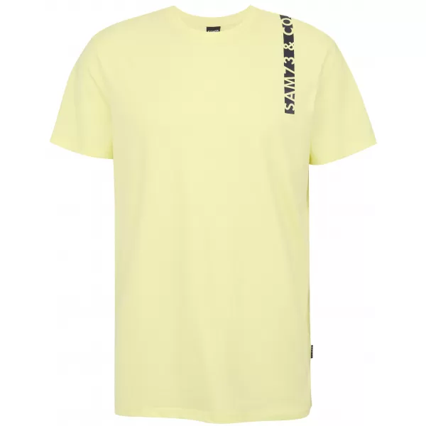  Herren-T-Shirt SAM 73 FABIO MT 842 HELLGELB 