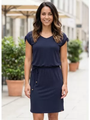 Kleid SAM 73 EDUARDA WZ 859 DUNKELBLAU