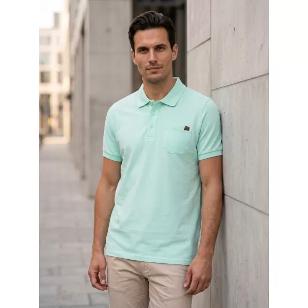  Herren-T-Shirt mit Kragen SAM 73 JULIÁN MT 834 MINZE 