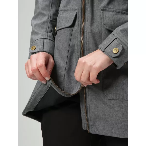  Softshell-Mantel für Damen LOAP LAVILA SFW2402 GRAU 