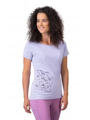 Damen-T-Shirt HANNAH ZOEY II LILA HEIDEKRAUT