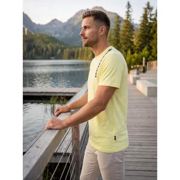  Herren-T-Shirt SAM 73 FABIO MT 842 HELLGELB 