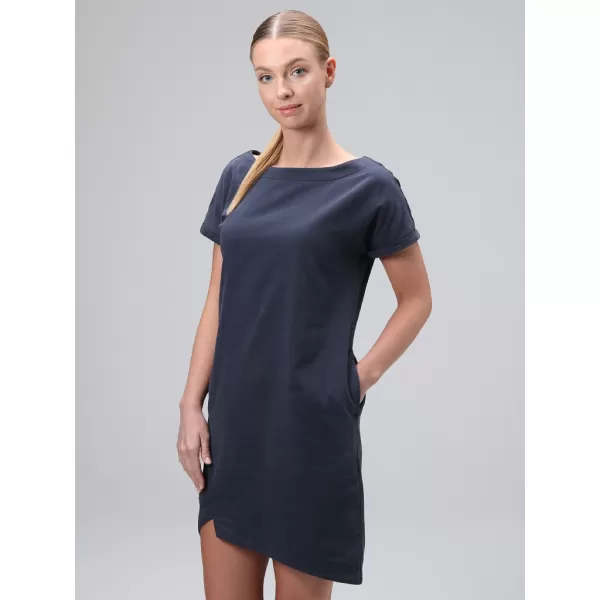  Kleid LOAP DIKLA CLW2485 DUNKELBLAU 