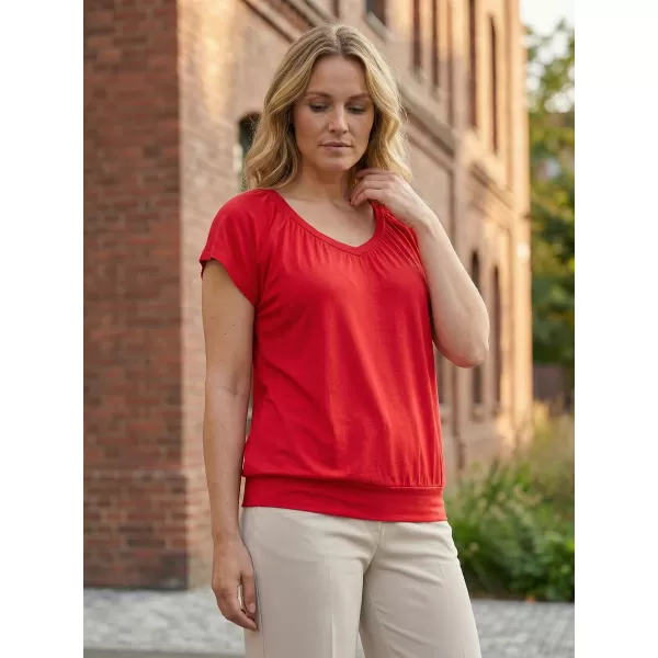  Damen-T-Shirt SAM 73 CLEOPATRA WT 912 ROT 