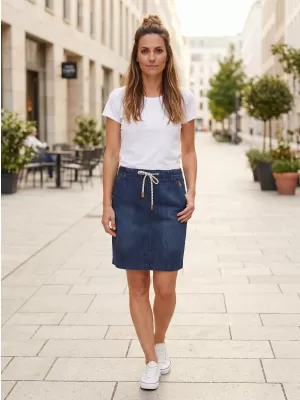 Damenrock SAM 73 GISELA WZ 845 DUNKLER DENIM