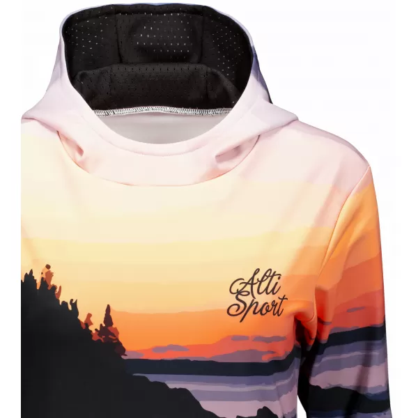  Hochwertiges Funktions-Sweatshirt für Damen ALTISPORT VOJ/ALW030MI01 BLAU 
