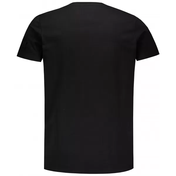  Herren-T-Shirt KIXMI SALEM SCHWARZ 