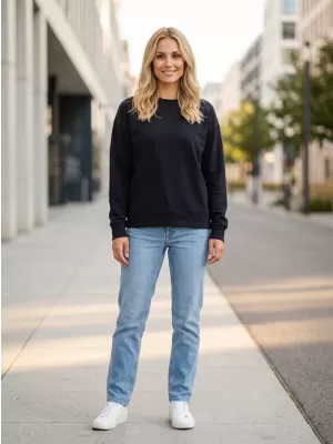 Damen-Sweatshirt SAM 73 LUANA WM 790 DUNKELBLAU