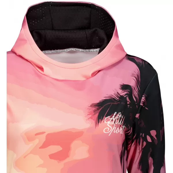  Hochwertiges Funktions-Sweatshirt für Damen ALTISPORT VOJ/ALW030MI01 ROSA 