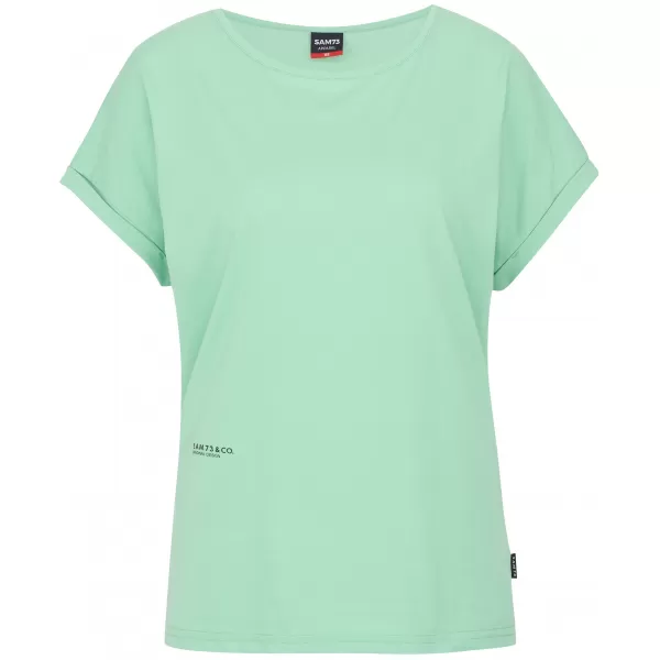  Damen-T-Shirt SAM 73 CRISTINA WT 918 BASILIKUM 