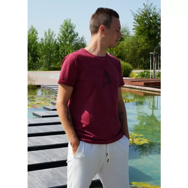  Herren-T-Shirt ALTISPORT CADMAN ROT 