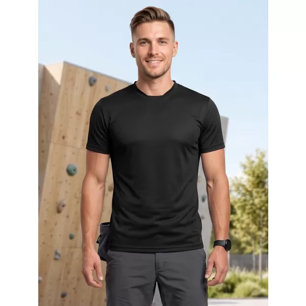  Funktions-T-Shirt für Herren ALTISPORT NoPrint NP/ALM421 SCHWARZ 