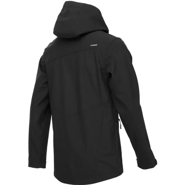  Herren-Softshelljacke LOAP LADAN SFM2401 SCHWARZ 