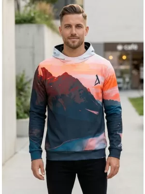 Hochwertiges Funktions-Sweatshirt für Herren ALTISPORT VOJ/ALM030MI01 ORANGE