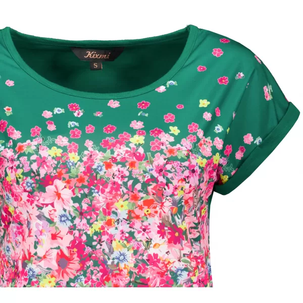  Damen-T-Shirt KIXMI SAMANTHA GRÜN 