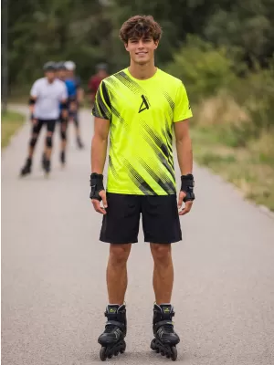 Funktionelles Premium-T-Shirt für Herren ALTISPORT VOJ/ALM028TR01 NEON GELB