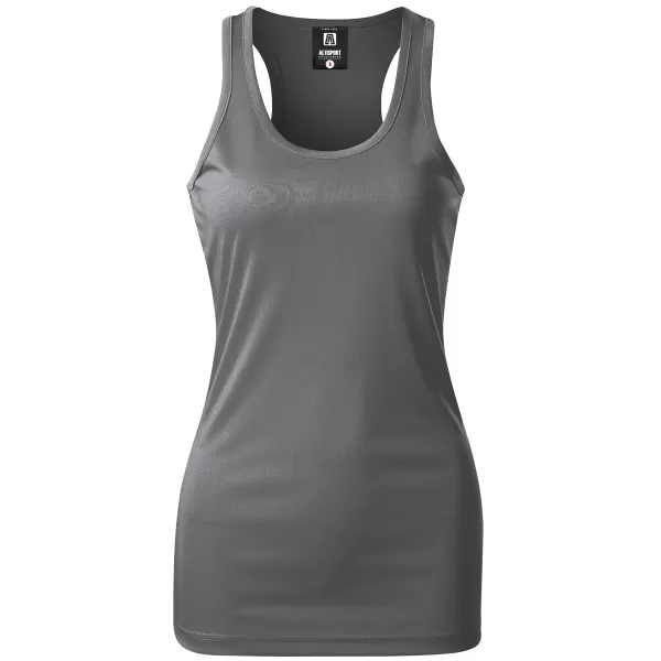  Funktions-Tanktop für Damen ALTISPORT NoPrint NP/ALW761 STAHLGRAU 
