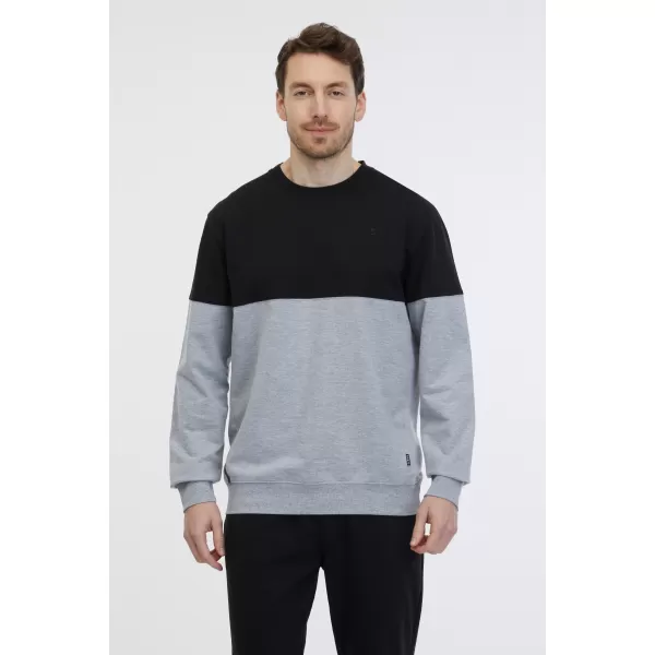  Herren-Sweatshirt SAM 73 HUGO MM 752 HELLGRAU 
