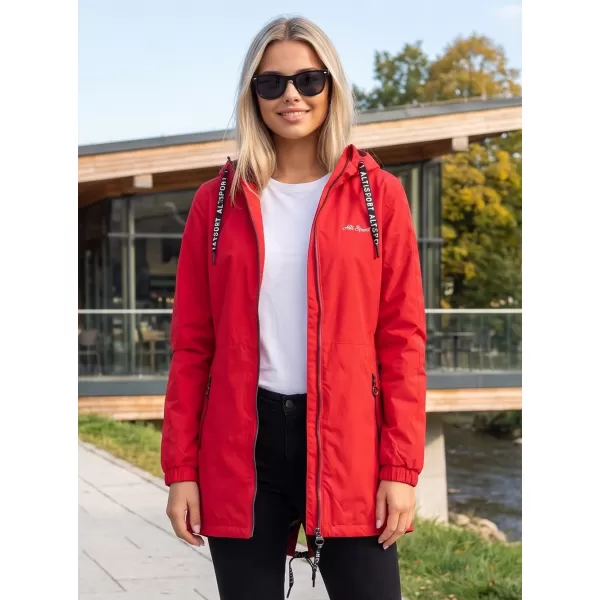  Damenjacke ALTISPORT CHELSIE ROT 