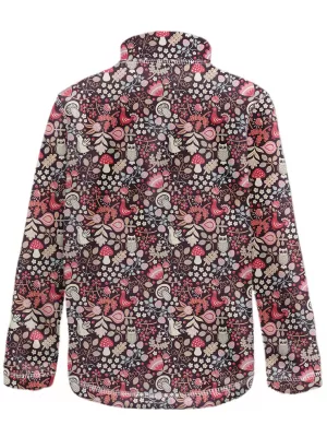 Fleece-Sweatshirt für Kinder WAMU SOVA LILA