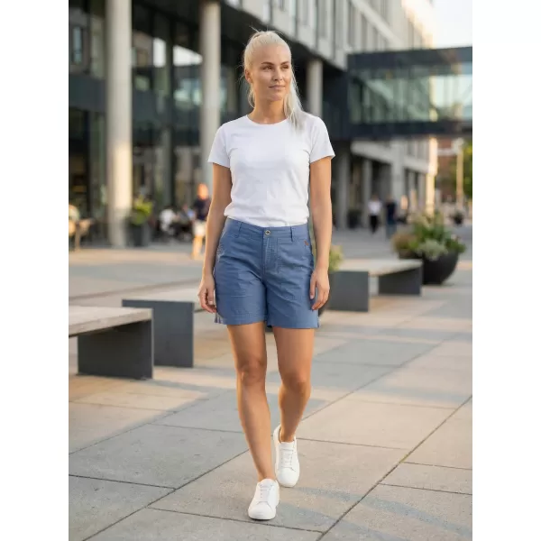  Damen-Shorts SAM 73 AURORA WS 793 MITTELBLAU 