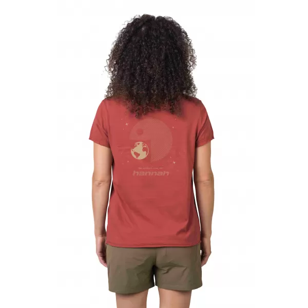  Damen-T-Shirt HANNAH EDITH MARSALA 